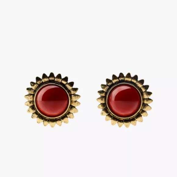 Zara Stone Sun Earrings - Picture 3 of 4